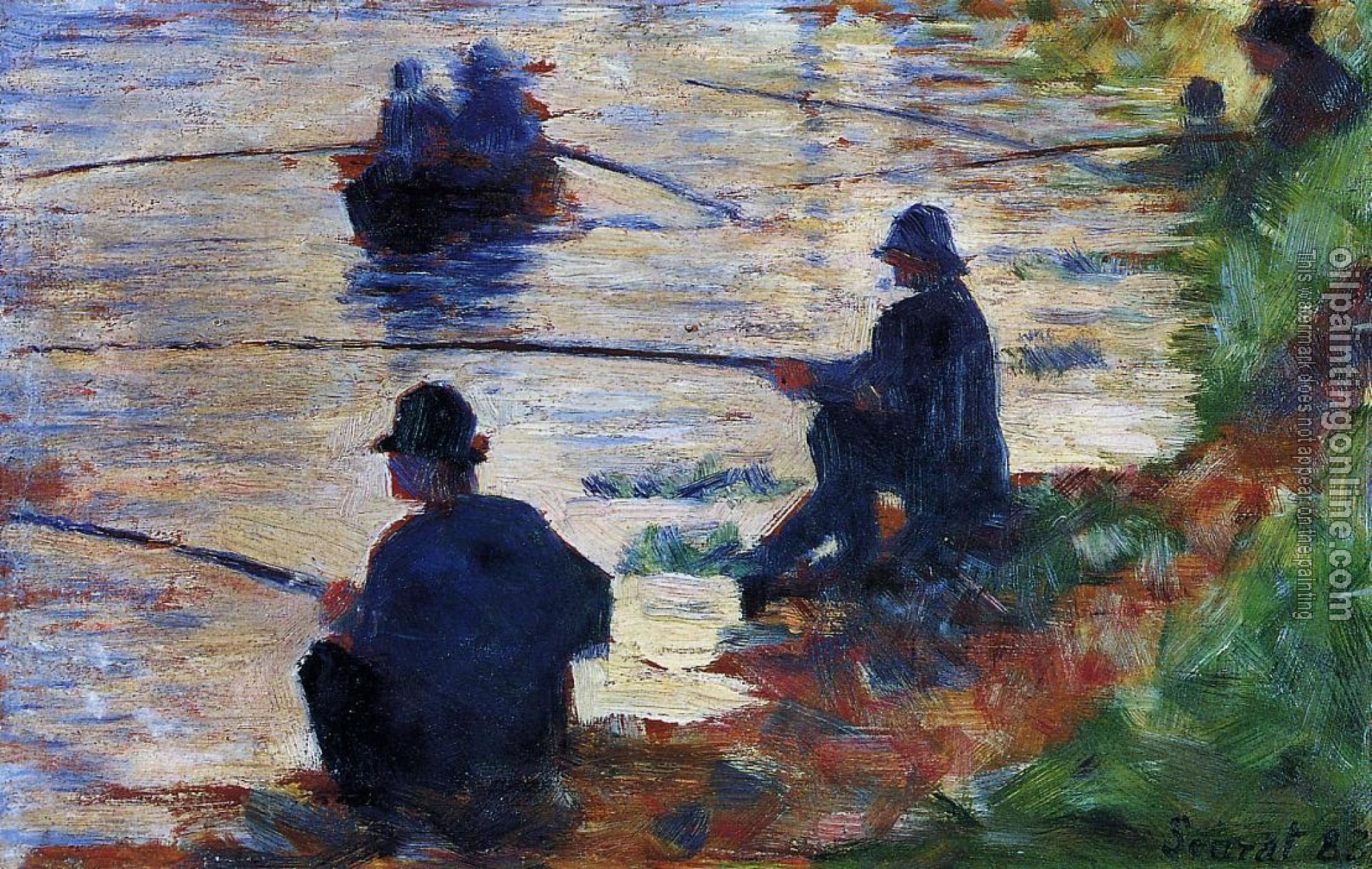 Seurat, Georges - Fishermen